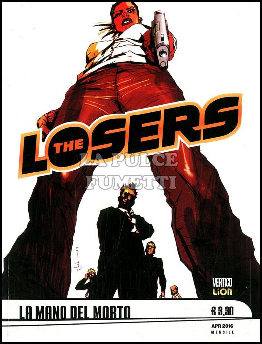 DC BLACK AND WHITE #    13 - LOSERS 1: LA MANO DEL MORTO